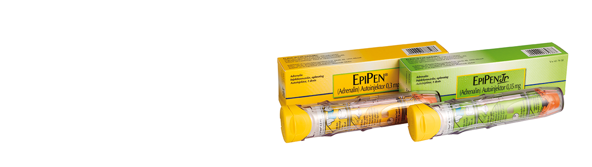 EpiPen pakkning og Epipen Jr pakkning